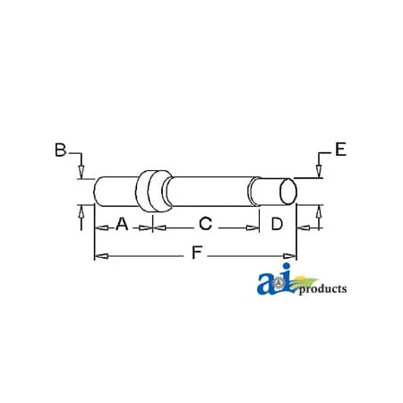A & I Products Adapter Pipe 19.5" x3.5" x3.5" A-C3NN5255B